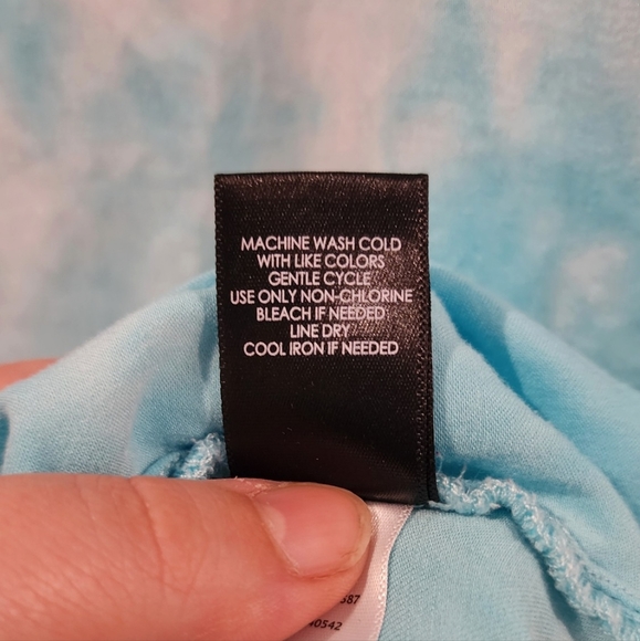 Torrid short sleeve tee | blue tie dye | Woman's XL | Torrid 1 | - Picture 6 of 7